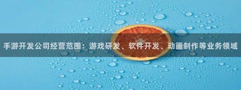 V8娱乐网：手游开发公司经营范围：游戏研发、软件开发、动画制